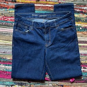 Old navy super skinny mid-rise jeans